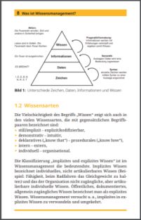 Abbildung Inhaltsseite mit Wissenspyramide